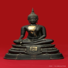 พระบูชากฐินต้น ภปร.ปี06 วัดเทวสังฆาราม ตัก 9 นิ้ว 2ถอด