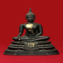 พระบูชากฐินต้น ภปร.ปี06 วัดเทวสังฆาราม ตัก 9 นิ้ว 2ถอด