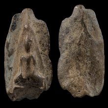 นางพญากำแพง พิมพ์เล็ก เนื้อดิน กรุทุ่งเศรษฐี จ.กำแพงเพชร