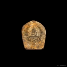 พระปรกใบมะขาม ท้าวเวสสุวรรณ รุ่นแรก หลวงพ่ออิฏฐ์ วัดจุฬามณี