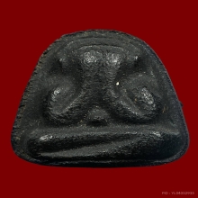 ปิดตาหลวงปู่เฮี้ยง วัดป่าพิมพ์สะดือใหญ่หลังแบบสภาพสวย