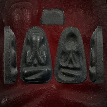 ปิดตาหลวงปู่เฮี้ยง วัดป่าพิมพ์สะดือใหญ่หลังแบบสภาพสวย