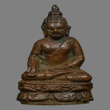 พระกริ่งไพรีพินาศ วัดบวรนิเวศวิหาร ปี 2495 พิมพ์บัวเหลี่ยม 