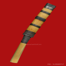 มีดสามกษัตริย์ ด้ามงาฝักงา หลวงพ่อเดิม วัดหนองโพ