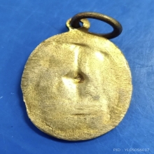 เหรียญพระแก้วมรกต เนื้อเงินกระไหล่ทอง สมเด็จนวม