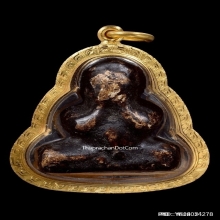 พระปิดตาหลวงปู่กลิ่น วัดสะพานสูง เนื้อผงคลุกรัก