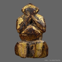 ลิงหลวงพ่อดิ่ง วัดบางวัว ศิลป์ปิดตา