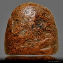 พระลีลากรุอาวาสน้อย เนื้อดิน พิมพ์หน้าใหญ่