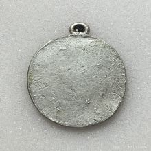 เหรียญหล่อพระอาจารย์อดิเรก  รุ่นฉลองวิหาร เนื้อเงิน พ.ศ.2566