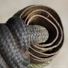 ตะกรุดเนื้อฝาบาตร ยาว 7 นิ้ว สภาพสวยมาก