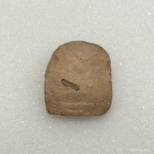 หลวงปู่บุญ พิมพ์ซุ้มแหลมใหญ่  เนื้อดิน พ.ศ. 2456