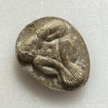 พระปิดตาหลังยันต์หลวงปู่โต๊ะ(จัมโบ้ 2) เนื้อผงเกษร พ.ศ.2521 