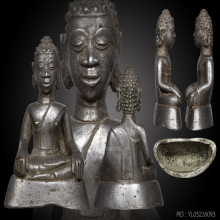 พระบูชาล้านช้างเนื้อเงิน