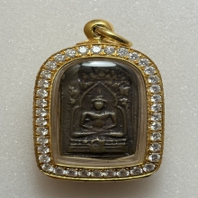 หลวงพ่อทา รุ่นเเรก เนื้อโลหะผสม  พ.ศ.2450 