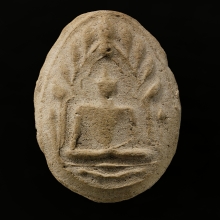 พระขุนแผนไข่ผ่า หลวงพ่อบุญเทียม วัดลาดหลุมแก้ว ปทุมธานี