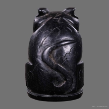 เสือดำ (ไม้งิ้้วดำแกะ) แกะเก่า