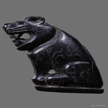 เสือดำ (ไม้งิ้้วดำแกะ) แกะเก่า