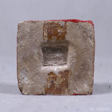 สมเด็จโตเนื้อผงเก่า ลงทองร่องชาด