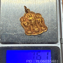 เหรียญจีนเนื้อทองคำ 