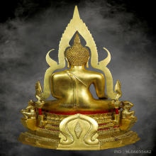 พระบูชาพระพุทธชินราชจำลอง ภปร รุ่น พุทธนเรศร์