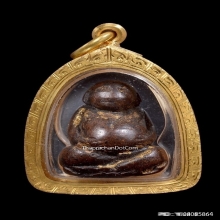 พระสังกัจจายน์หลวงพ่อแก้ว พิมพ์ปั้น เนื้อผงคลุกรัก