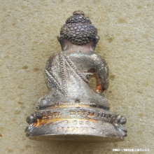 พระกริ่งเมตตา หลวงพ่อม่น วัดเนินตามาก ปี 37 เนื้อเงิน