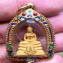 หลวงพ่อโสธร เนื้อทองคำเลี่ยมทอง รุ่นกรมตํารวจ2560