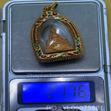 หลวงพ่อโสธร เนื้อทองคำเลี่ยมทอง รุ่นกรมตํารวจ2560