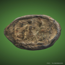 พระกรุกำแพงถม ปางปาฏิหารย์ พิมพ์ลูกเนียง พิมพ์พระสามองค์