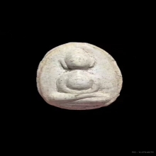 พระผงล้อพิมพ์ตุ๊กตาใหญ่วัดพลับ วัดประสาทบุญญาวาส ปี 2506