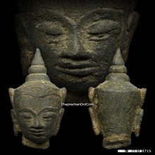 เศียรพระชัยอยุธยา เนื้อสัมฤทธิ์