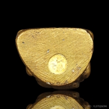 รูปหล่อโบราณเนื้อช้อนส้อม หลวงพ่อสงฆ์ วัดเจ้าฟ้าศาลาลอย