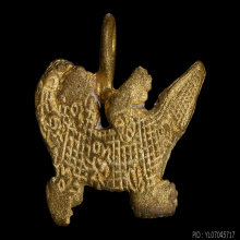 จระเข้จันทร์เพ็ญพิมพ์ใหญ่ หลวงพ่อสนิท วัดลำบัวลอย จ.นครนายก