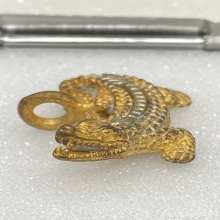 จระเข้จันทร์เพ็ญพิมพ์ใหญ่ หลวงพ่อสนิท วัดลำบัวลอย จ.นครนายก