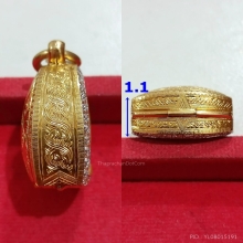 ตลับเพชรแท้ พระปิดตา / รูปหล่อ 19.05 กรัม