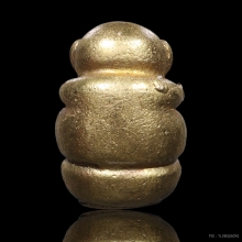 พระปิดตาปุ้มปุ้ยเนื้อทองเหลือง หลวงพ่อสงฆ์ วัดเจ้าฟ้าศาลาลอย