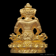 พระกริ่งอวโลกิเตศวร ปี 2533 เนื้อทองคำ หลวงพ่อเกษม เขมโก