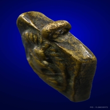 เหรียญหล่อหลวงปู่อยู่ วัดบ้านแพน พิมพ์สี่เหลี่ยมหายาก