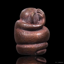 พระปิดตาปุ้มปุ้ยเนื้อบ้านเชียง หลวงพ่อสงฆ์ วัดเจ้าฟ้าศาลาลอย