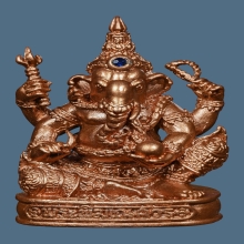 รูปหล่อลอยองค์ พระพิฆเนศ พิธีเทวาภิ​เษก​โบสถ์พราหมณ์ ปี2539