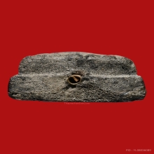 หลวงพ่อทวด เนื้อว่านกดมือ ปี 14 หลังโอวัลติน