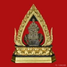 กะลาแกะบูชาเกลอเดี่ยว ราหูอมจันทร์ หลวงพ่อปิ่น วัดศรีษะทอง