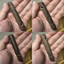 >>>..,ปลัดขิกหลวงพ่ออี๋ วัดสัตหีบ ลายมือครูมั่น สภาพใช้ เบาๆ