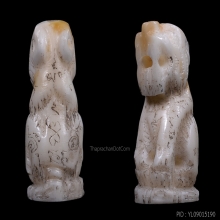 เสือหลวงพ่อคงวัดวังสรรพรสแกะจากเขี้ยวเสือไฟ แชมป์ๆ จี๊ดๆ