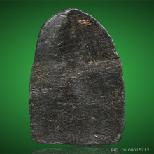 พระกำแพงเชยคางข้างเม็ด พิมพ์เล็ก เนื้อชินเงิน กำแพงเพชร