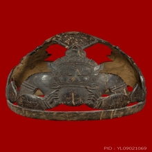 กะลาแกะบูชา 3 เกลอ ราหูอมจันทร์ หลวงพ่อปิ่น วัดศรีษะทอง