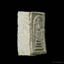 พระสมเด็จแหวกม่านฐาน 3 ชั้น หลวงปู่ชา เนื้อผงผสมว่านดอกพยอม