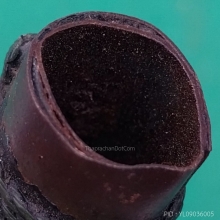 ตะกรุดเนื้อฝาบาตรถักเชือกสีเขียว ยาว 4.5 นิ้ว