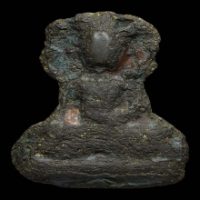 พระมเหศวร  พิมพ์หลังพระนาคปรก ชินเงิน