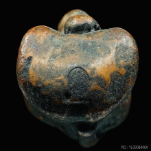 พระพิฆเนศจับงวง เนื้อทองแดงเถื่อน ศิลปะนครศรีธรรมราช